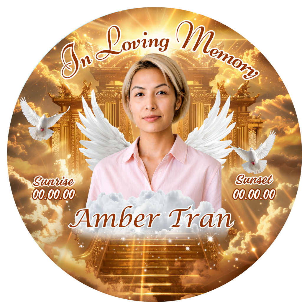Bereavement & Memorial Photo Buttons