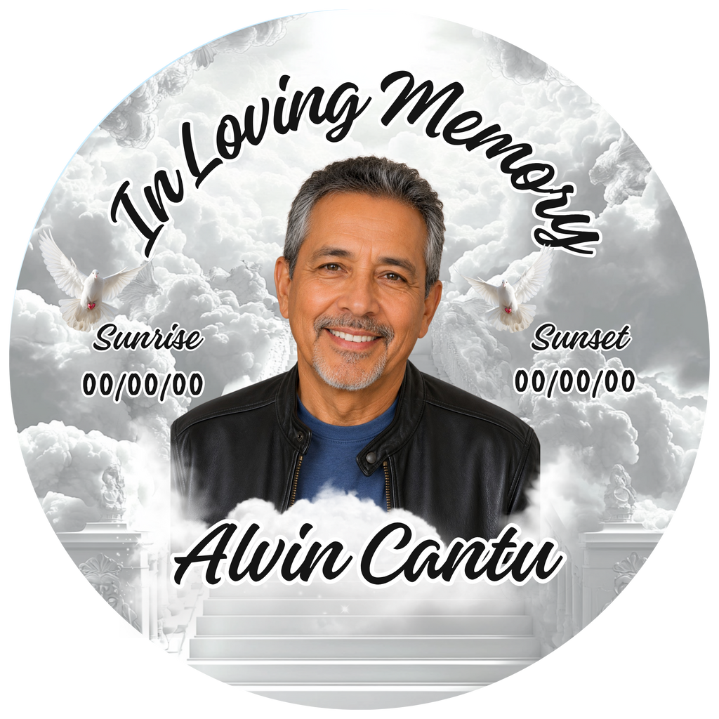 Bereavement & Memorial Photo Buttons