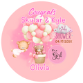 Baby Shower Announcement Buttons