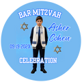 Bar Mitzvah Photo Buttons