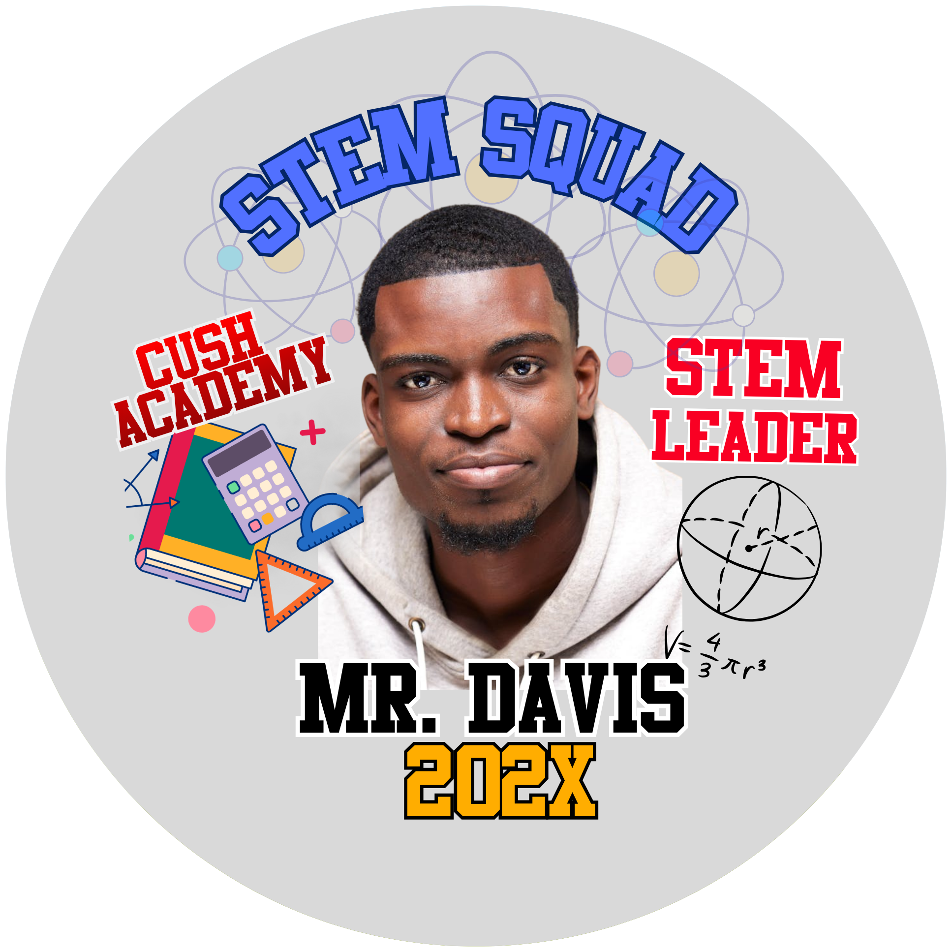 Career Photo Buttons Teacher STEM