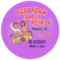 Event Photo Buttons Family Reunion
