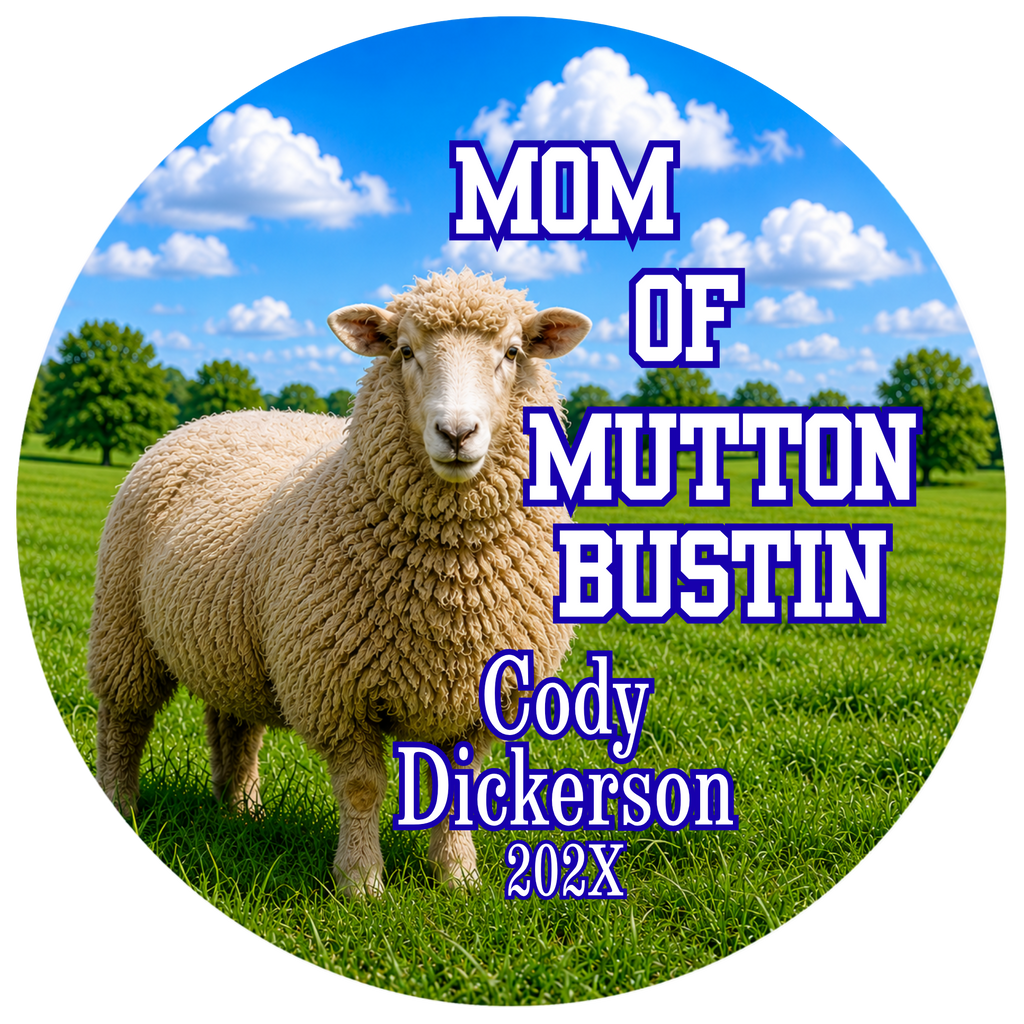 Event Photo Buttons Rodeo Mutton Bustin