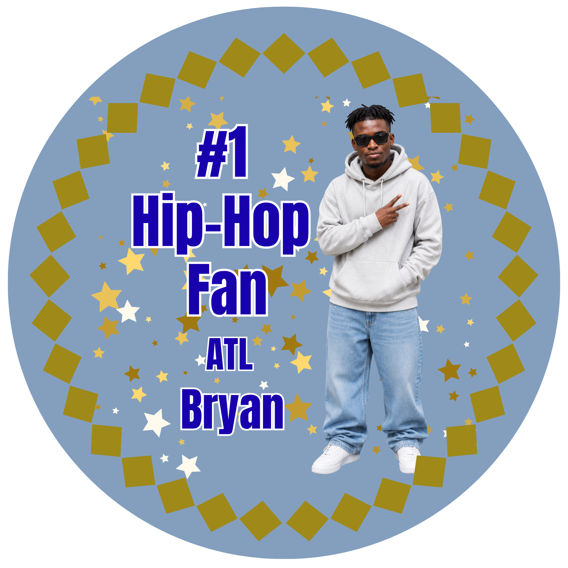 Event Photo Buttons Concert Hip-Hop Fan