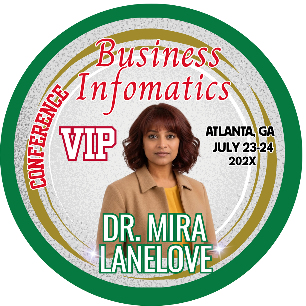 Business Conference Photo Buttons VIP