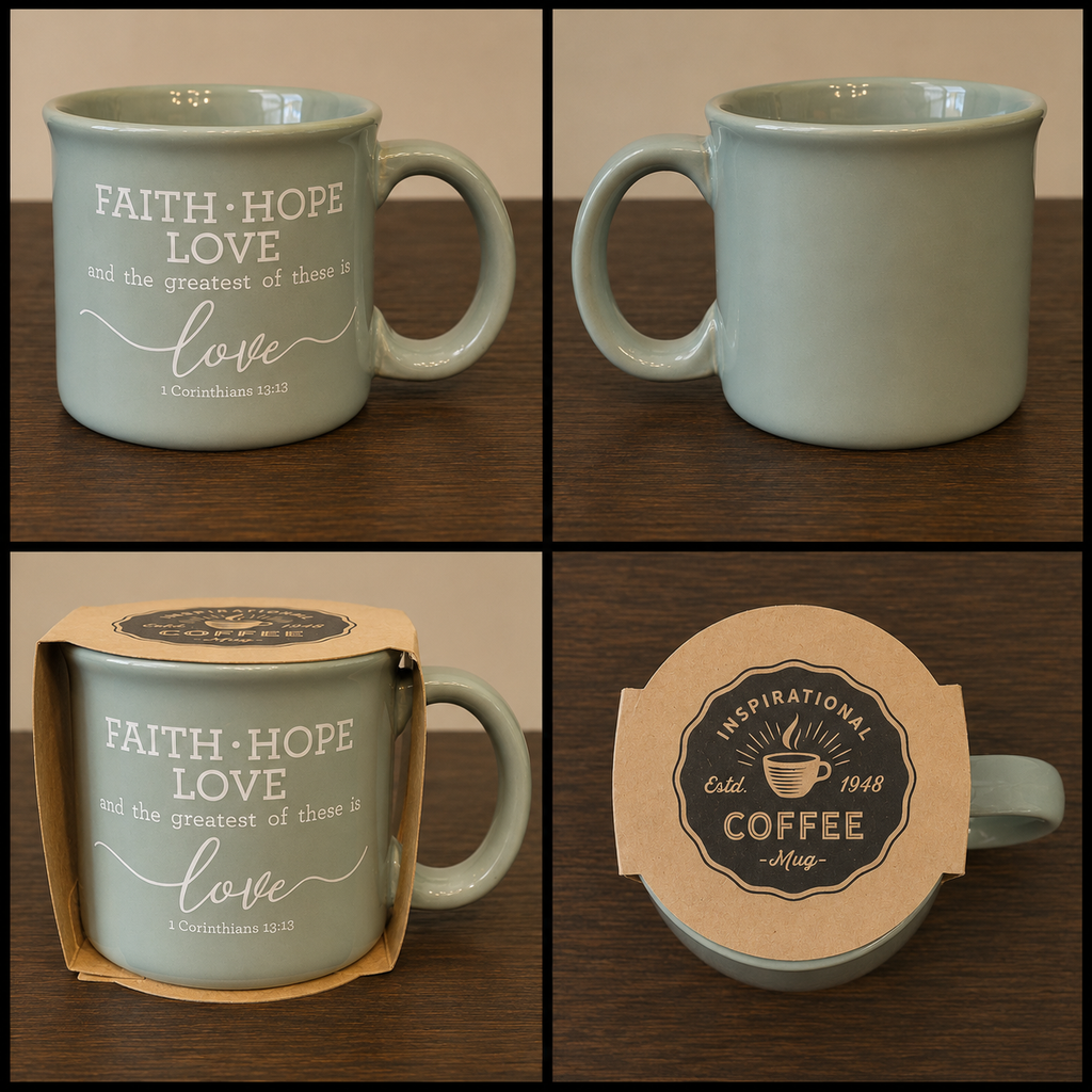 Inspirational Stoneware Mug