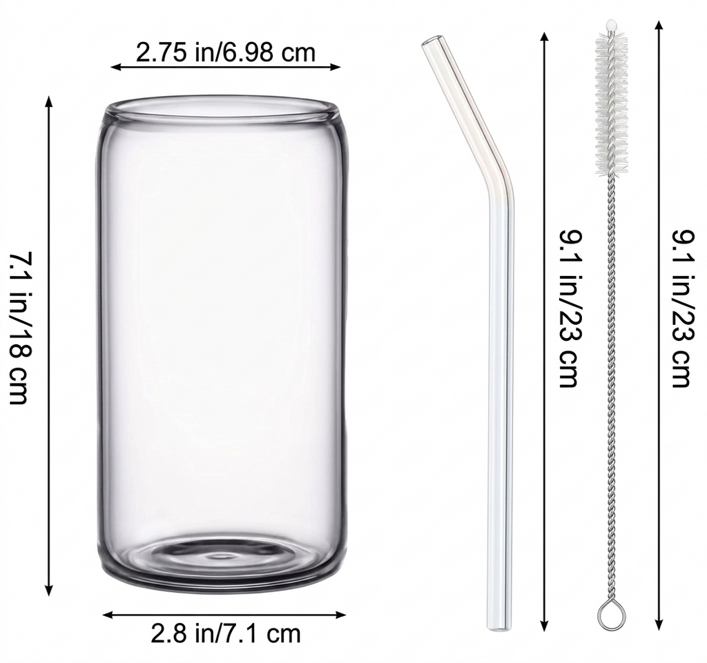 Custom Libbey Glass Cup Can