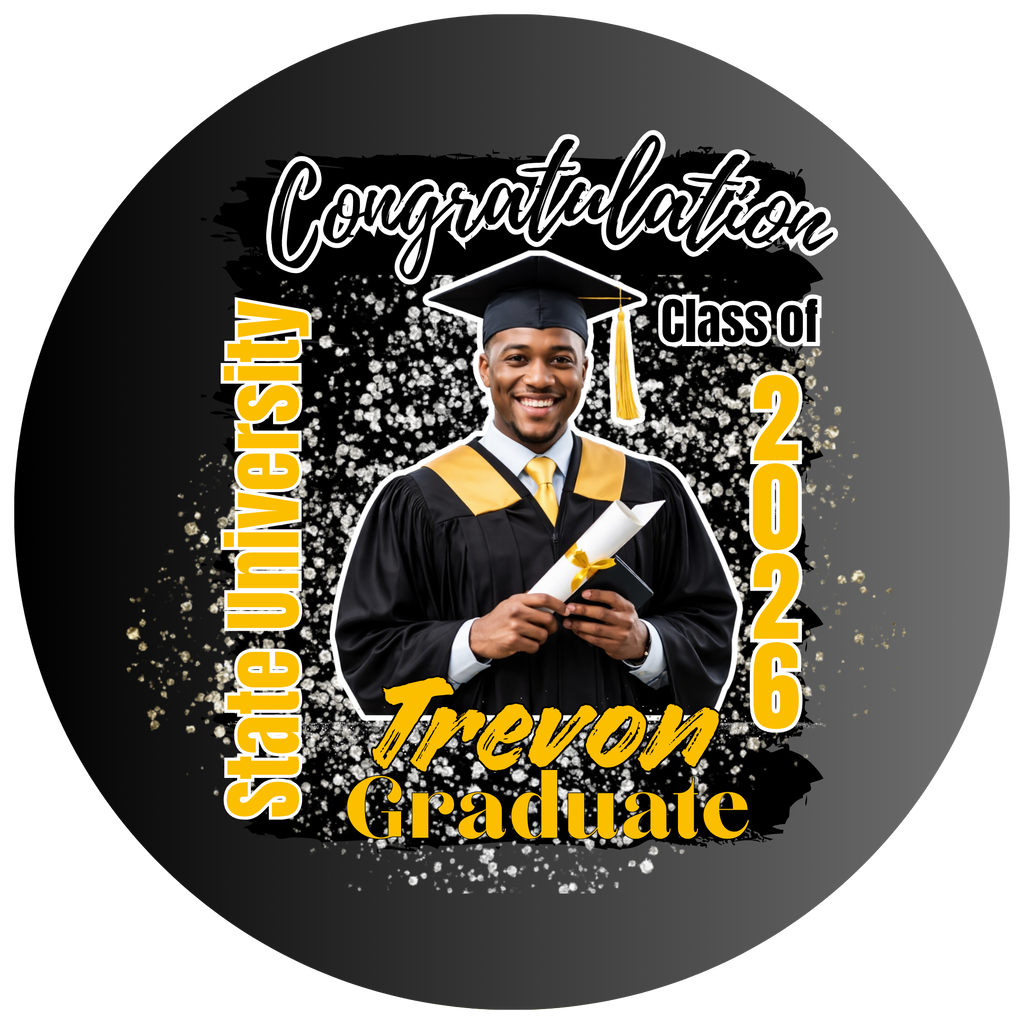Graduation Photo Buttons
