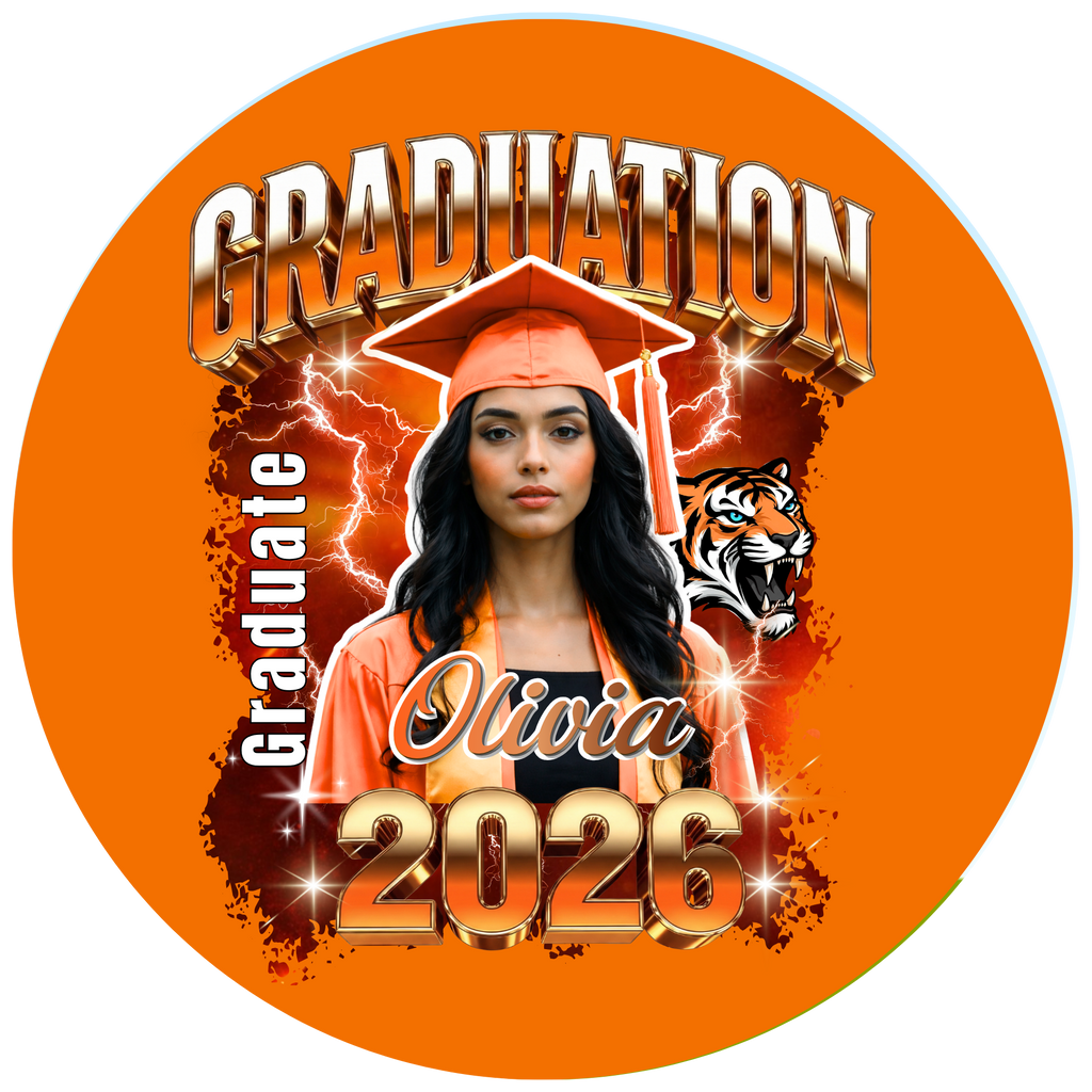 Graduation Photo Buttons