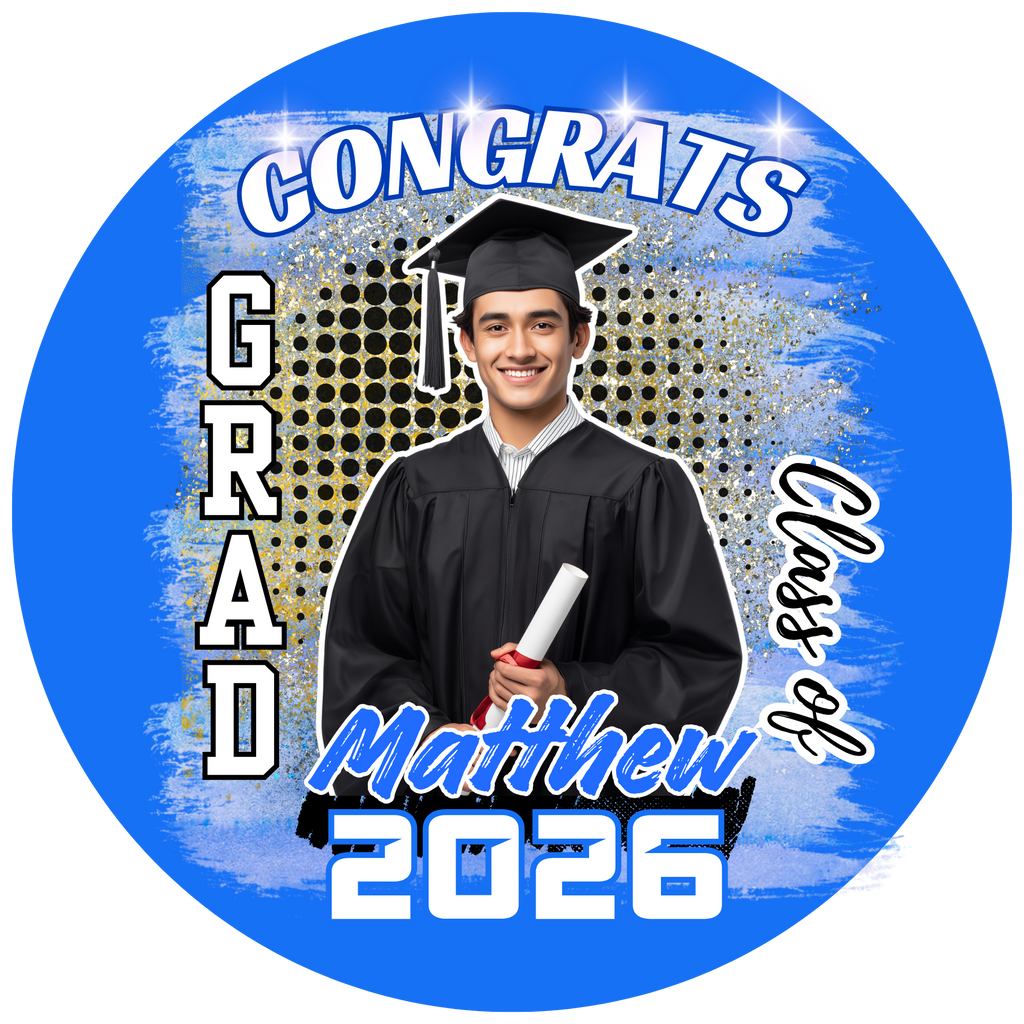 Graduation Photo Buttons