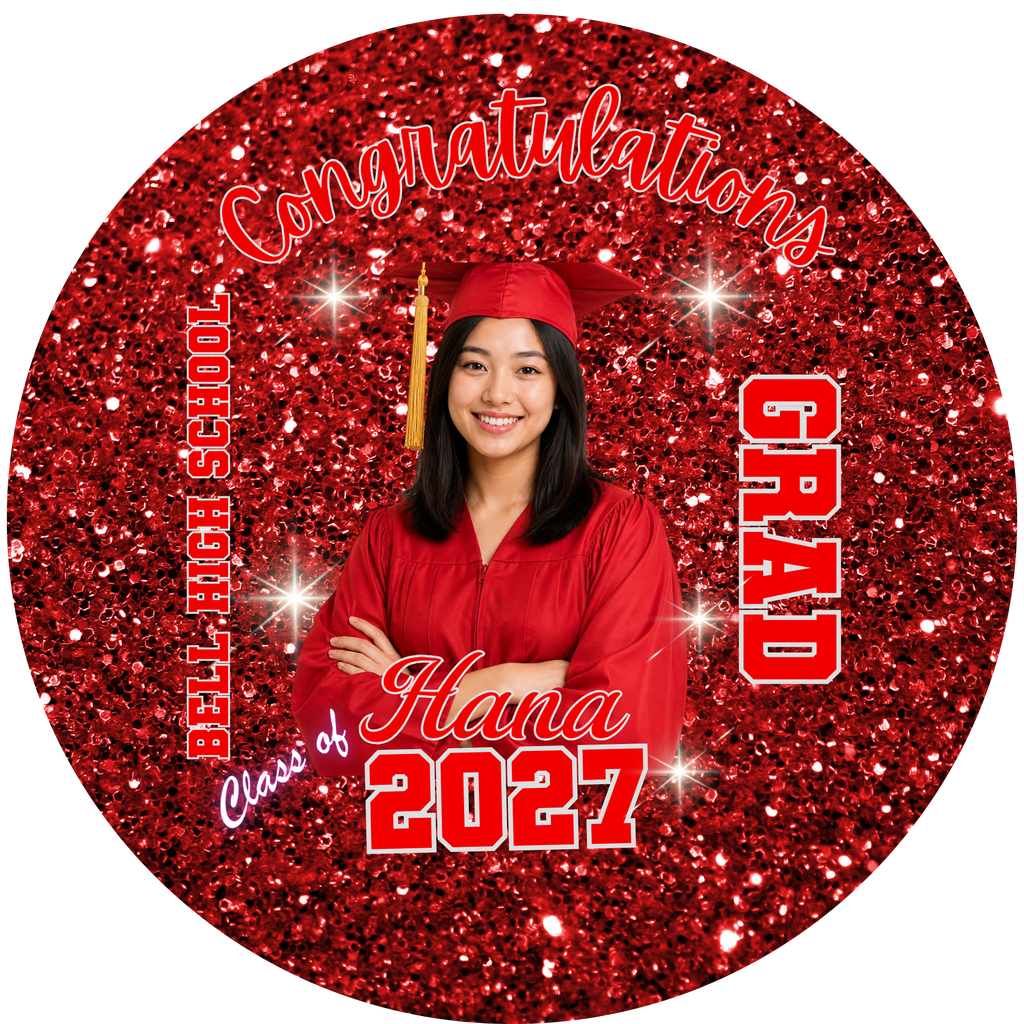 Graduation Photo Buttons