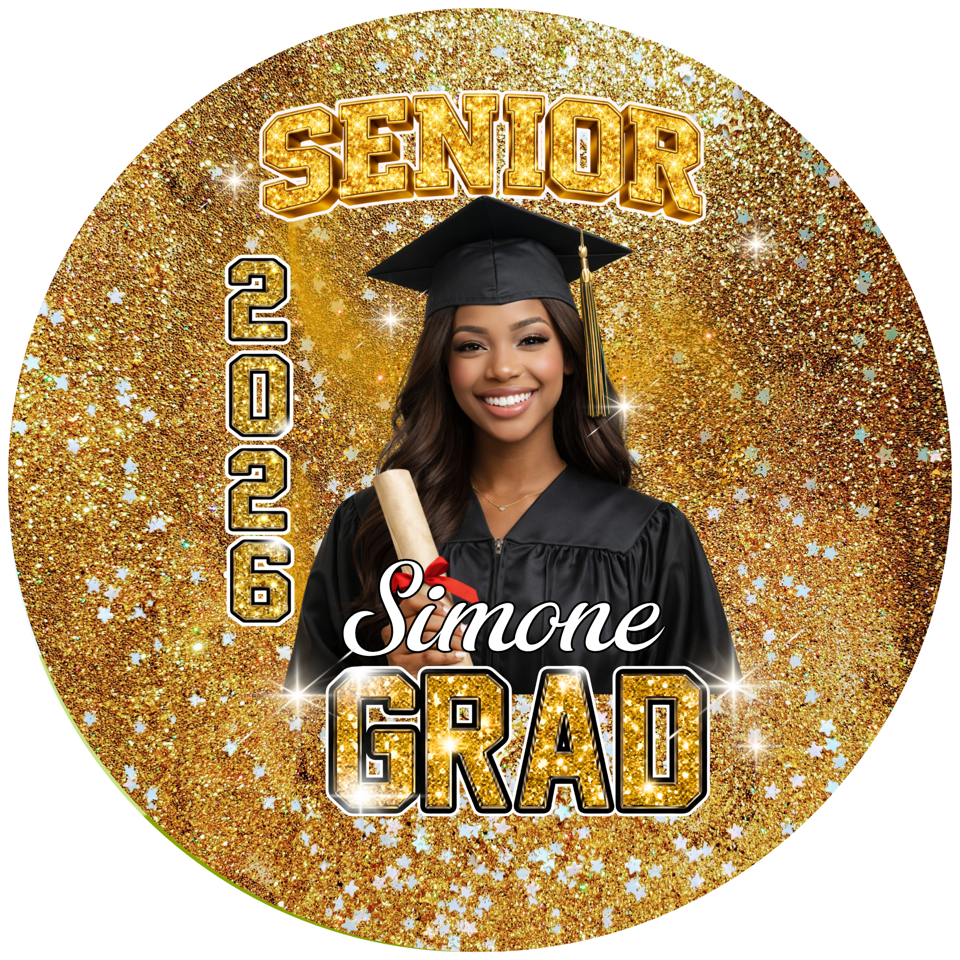 Graduation Photo Buttons