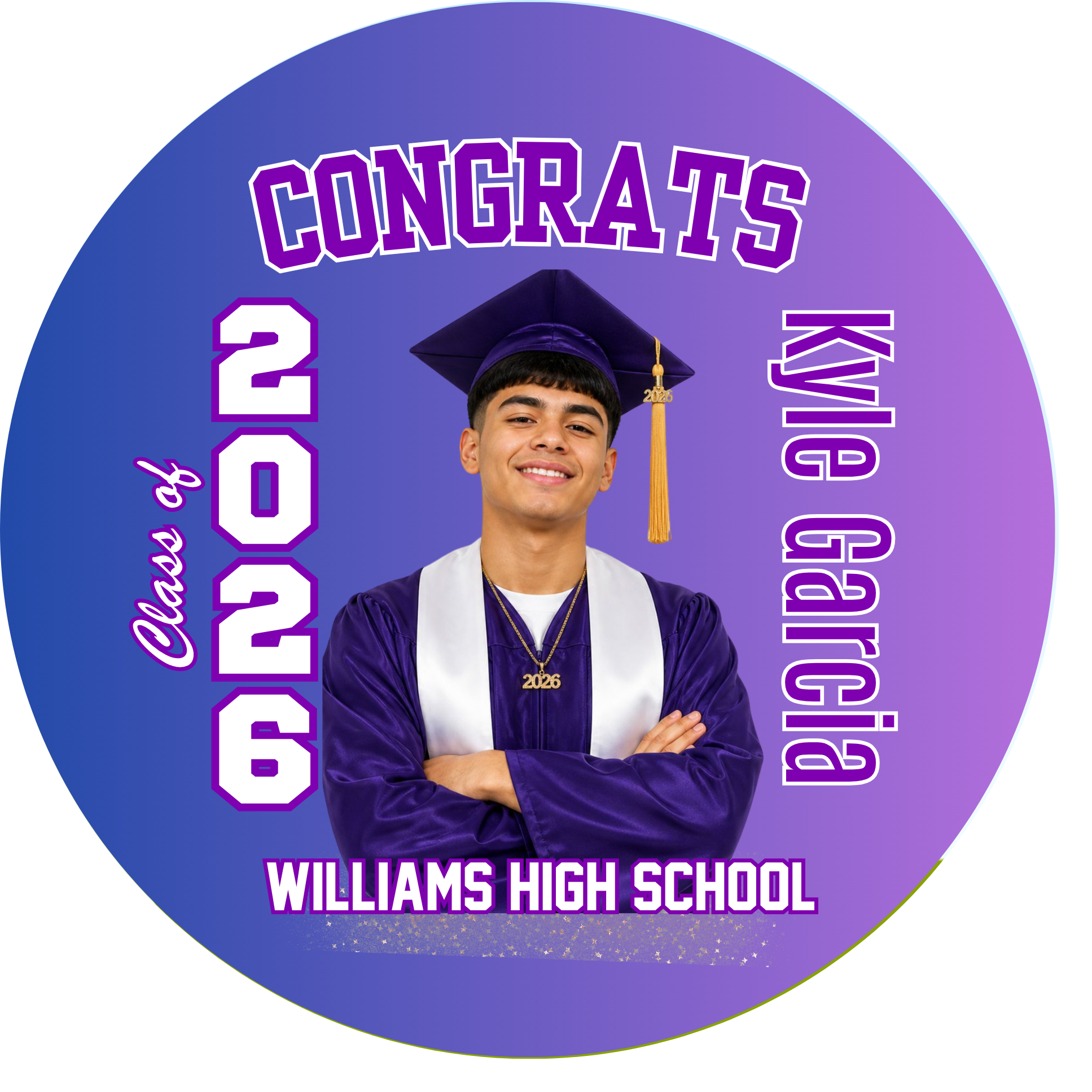 Graduation Photo Buttons