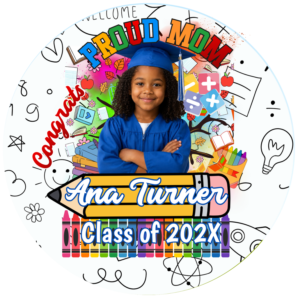 Graduation Photo Buttons
