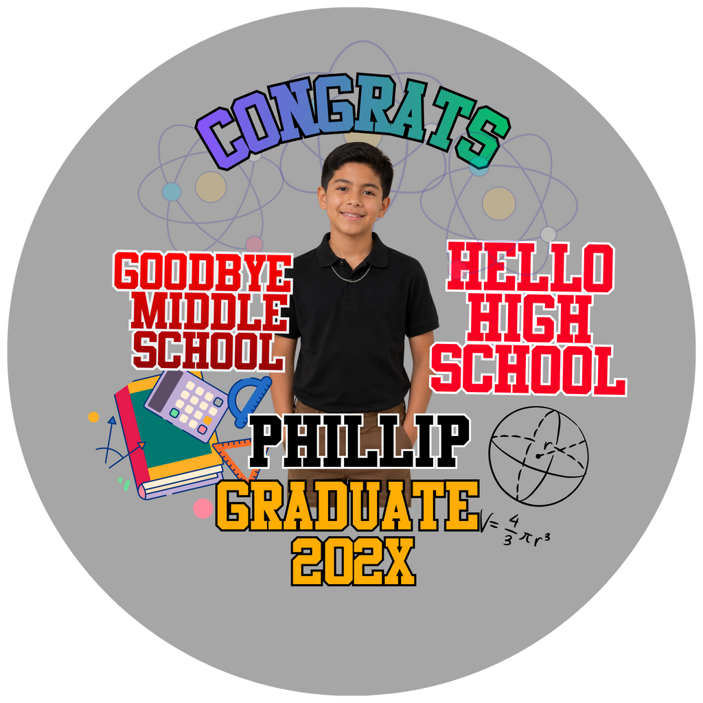 Graduation Photo Buttons