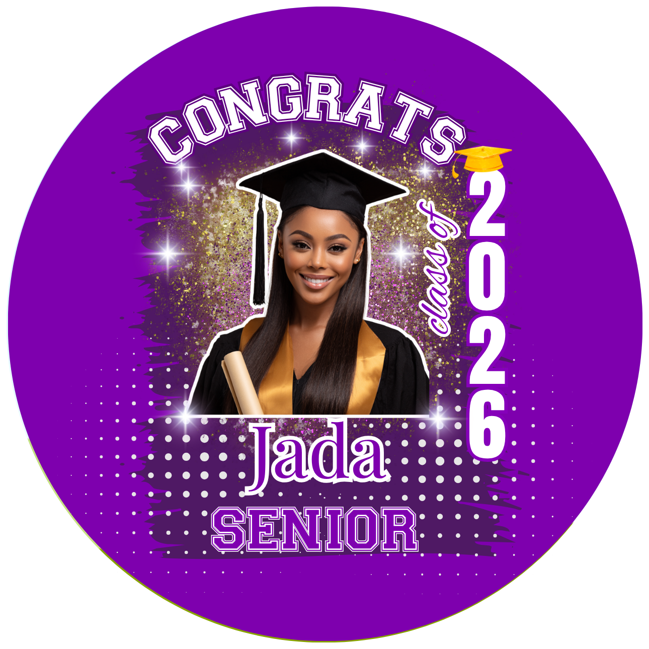 Graduation Photo Buttons