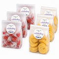 White Custom Event Stickers & Favor Labels - Set of 50