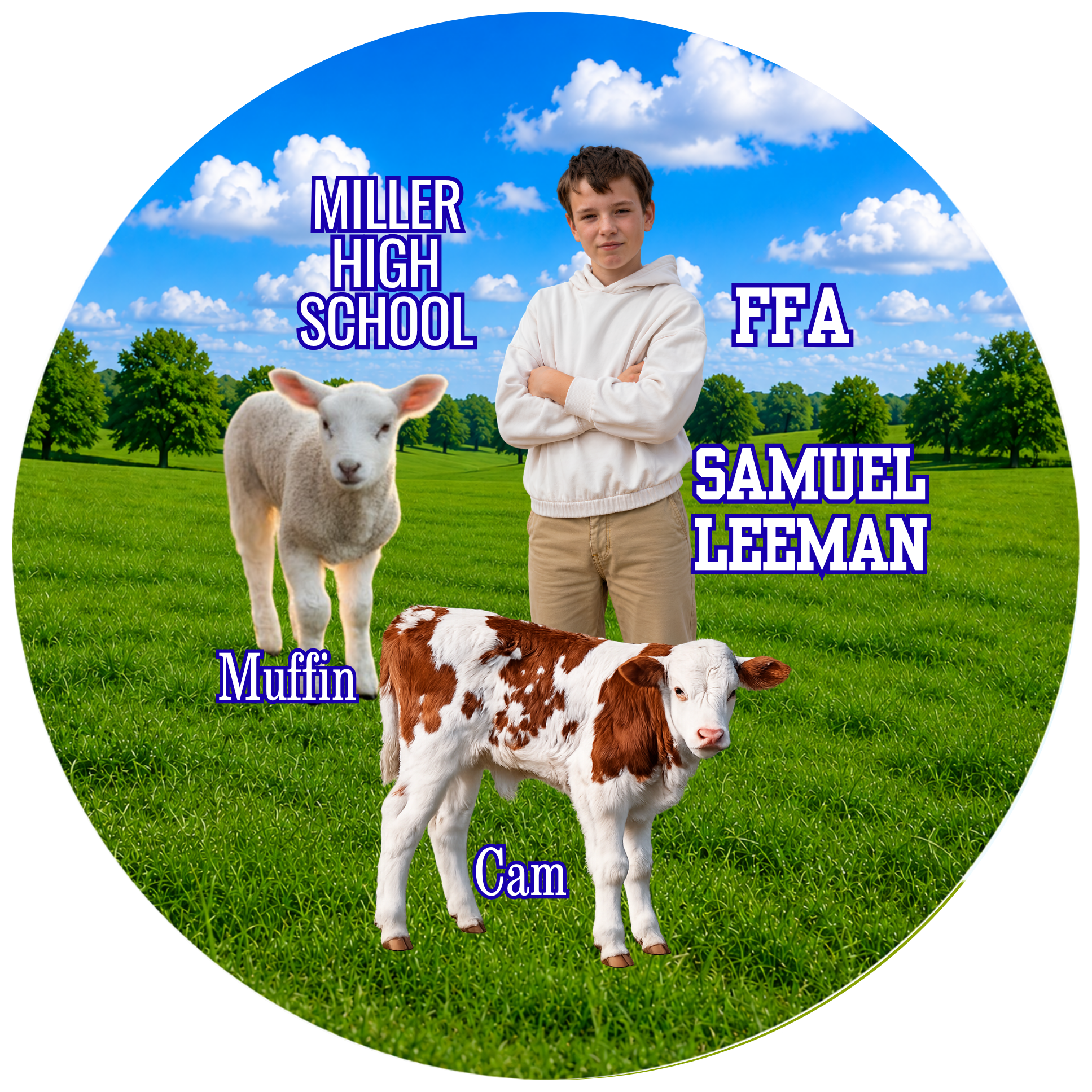 Pet Photo Buttons FFA