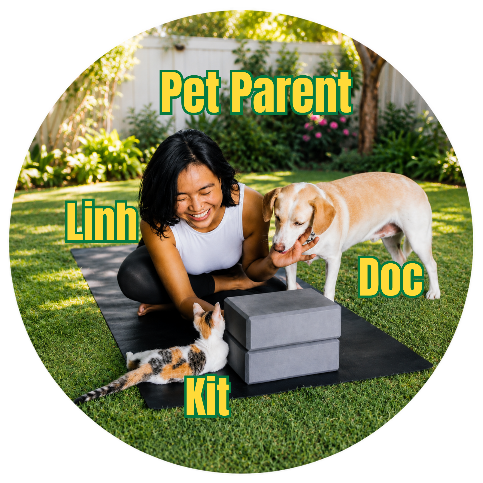 Pet Photo Buttons Pet Parent