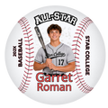 Baseball Photo Buttons