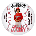 Baseball Photo Buttons Little League