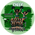 Cheer Photo Buttons