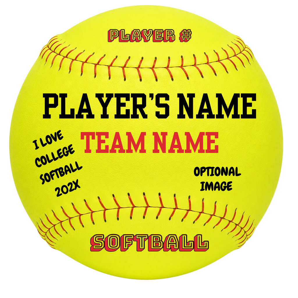 Softball Photo Buttons