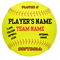 Softball Photo Buttons