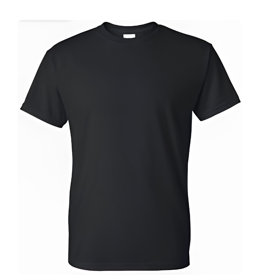 Custom Graphic T-Shirt Black