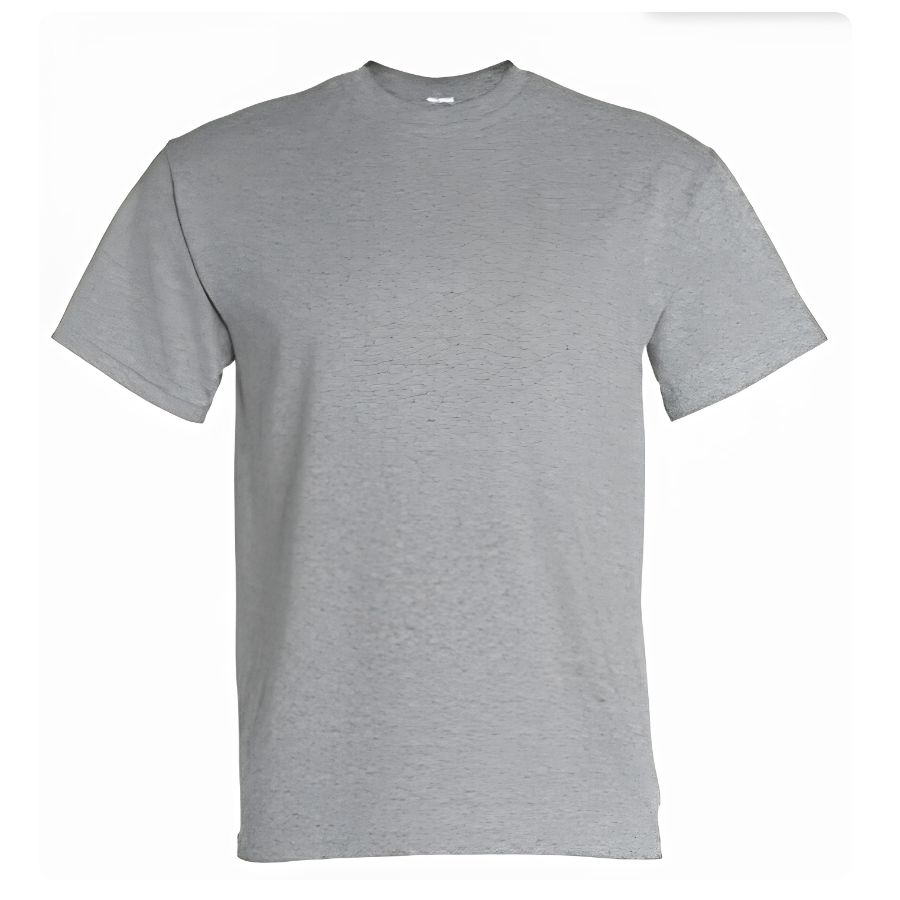 Custom Graphic T-Shirt Gray