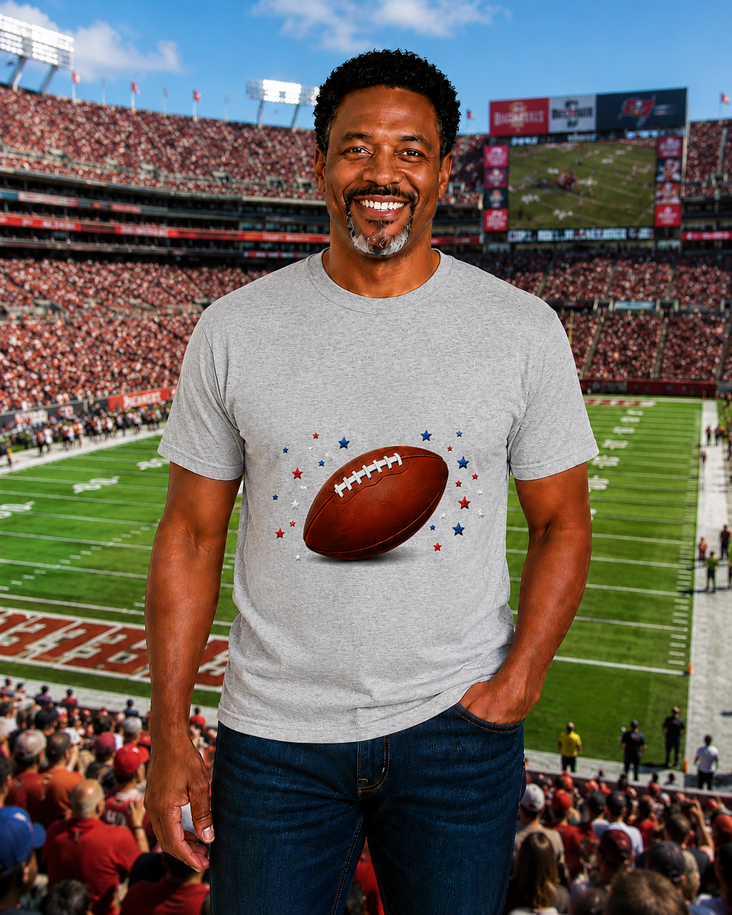 Sports Graphic T-Shirt Football