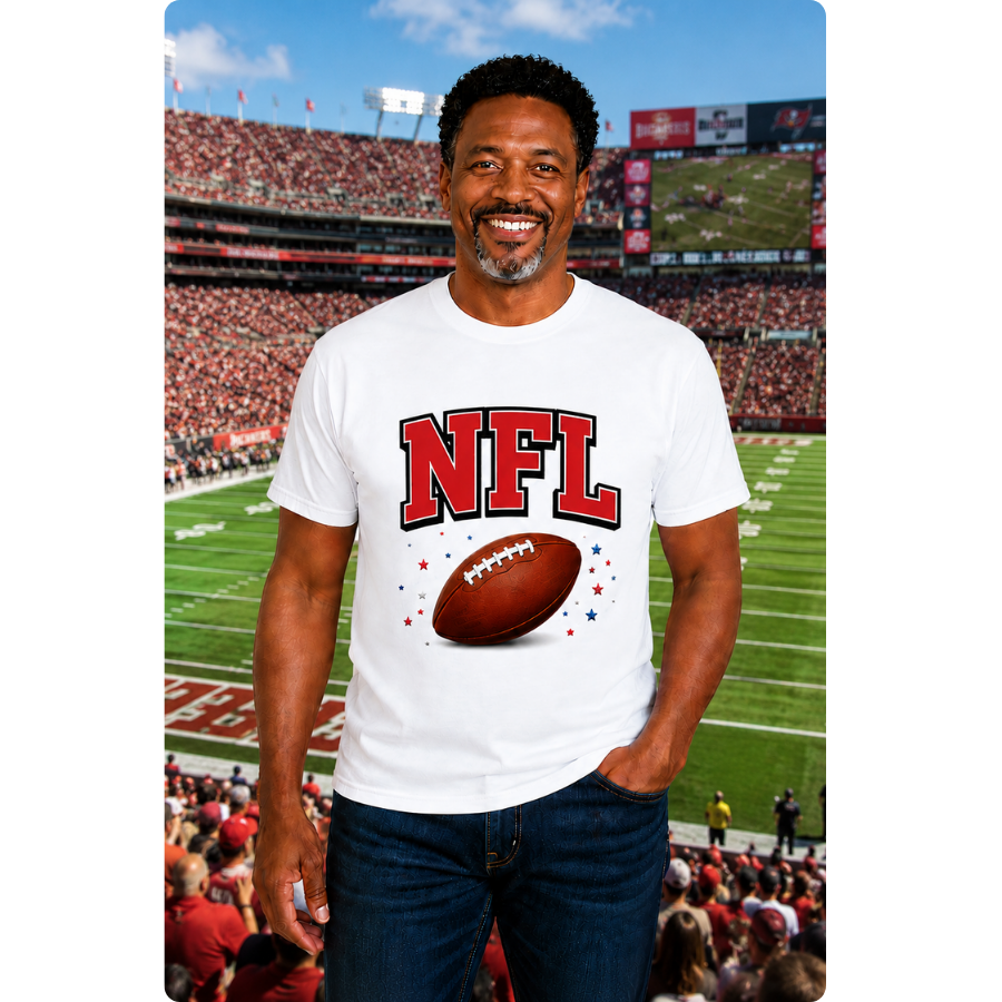 Sports Graphic T-Shirt Football NFL