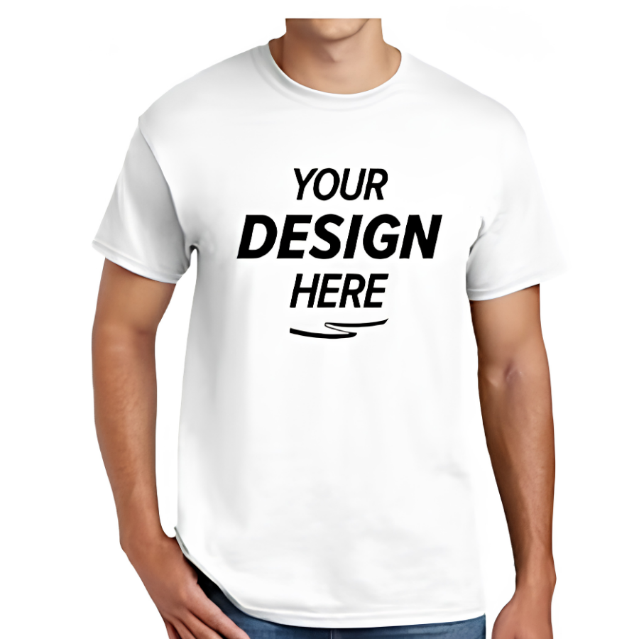 Custom Graphic T-Shirt White