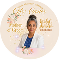 Wedding Photo Buttons Mother of Groom
