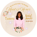 Wedding Photo Buttons Maid of Honor