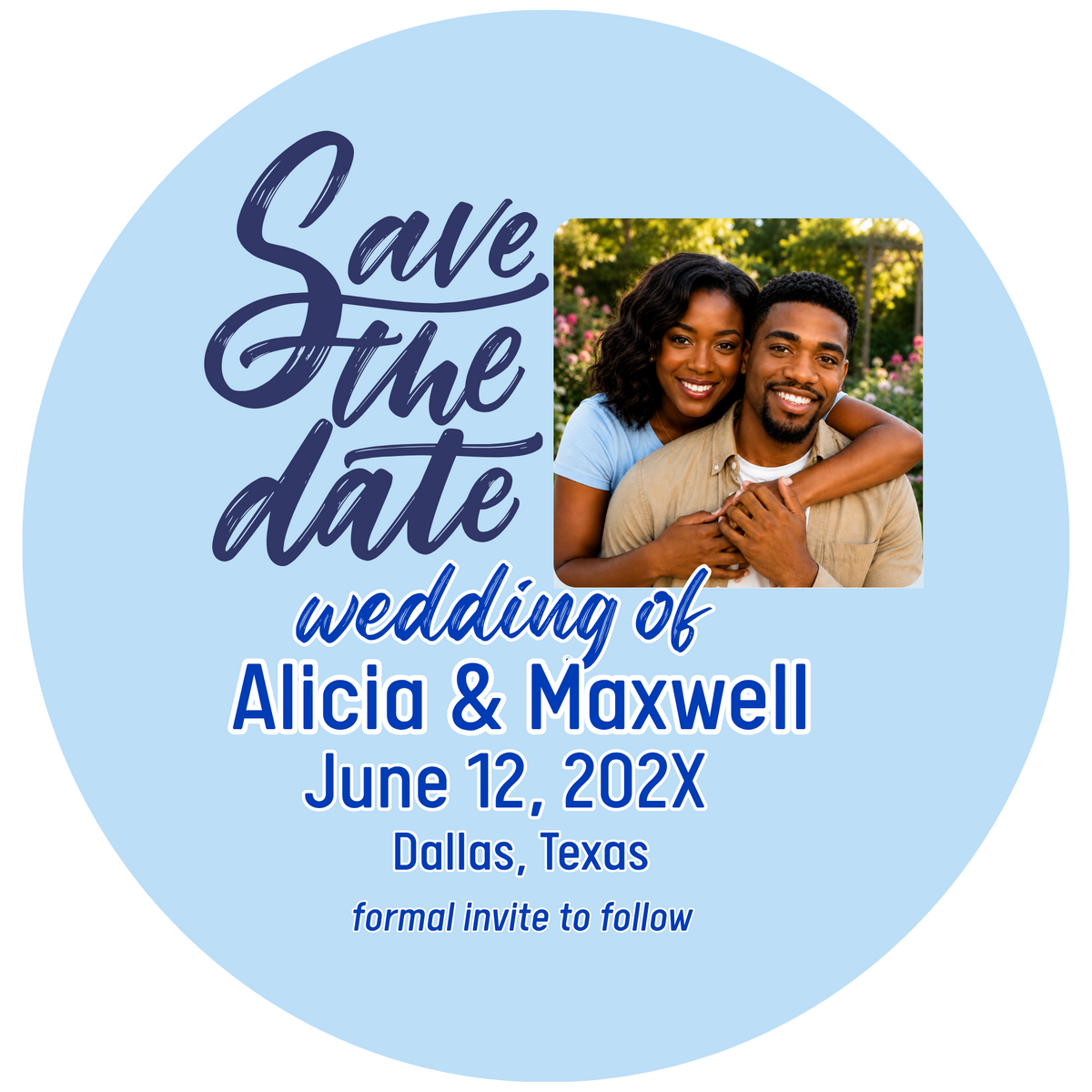 Save the Date - Wedding